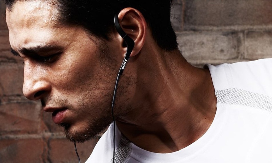 Image 4: Sony Sports In-Ear Headphones