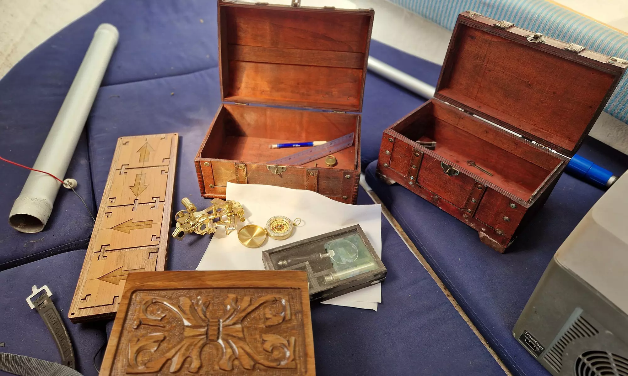 Escape Game auf dem Wasser für 3 - 4 Personen