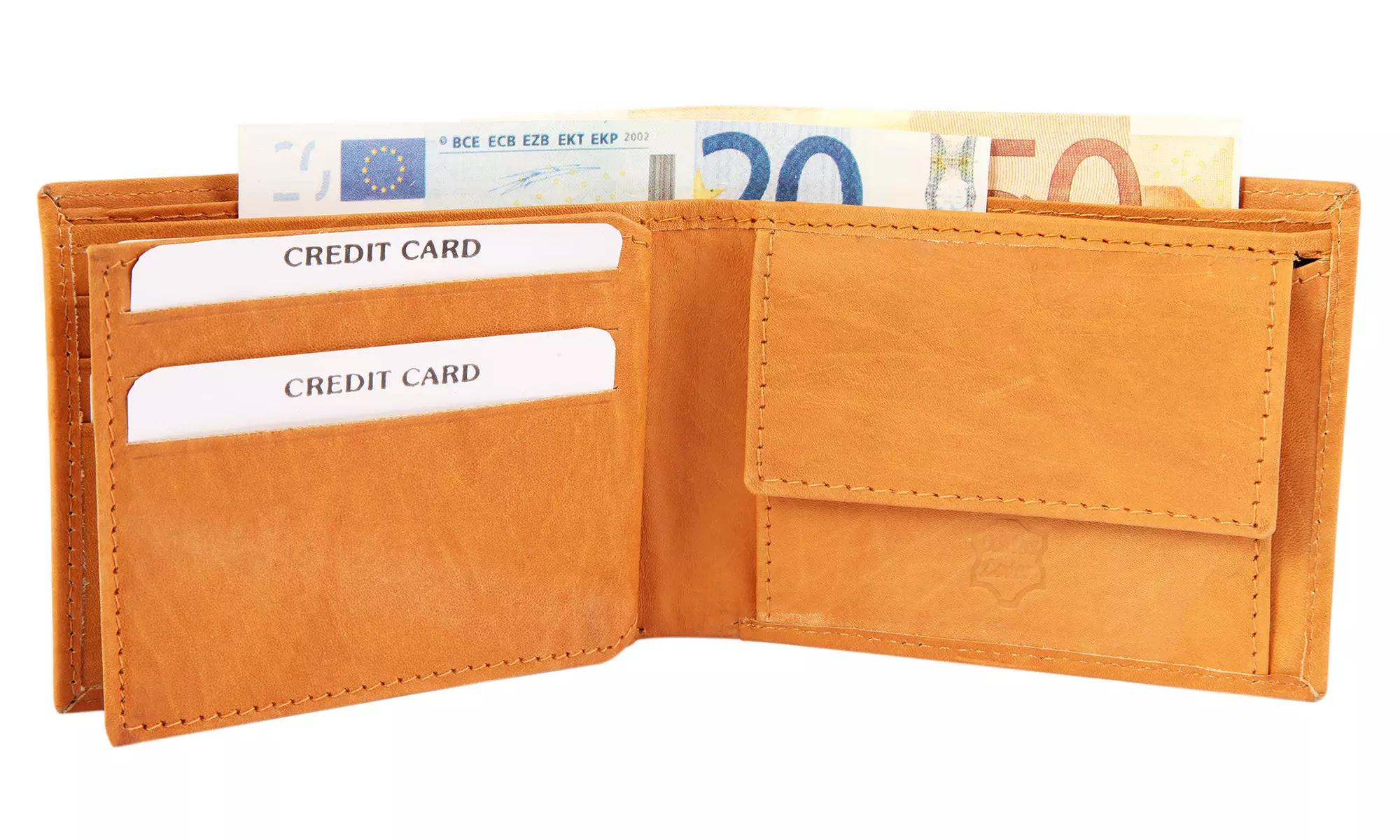 1x oder 2x Excellanc Herren-Geldbörse