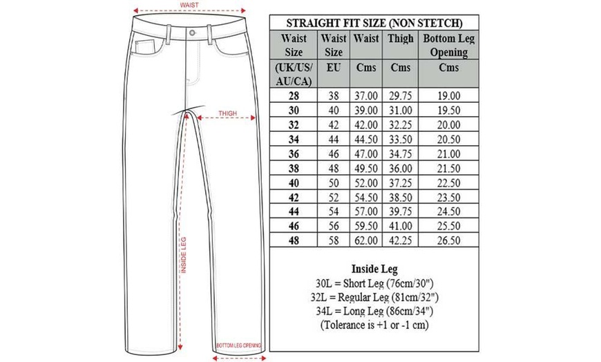 Image 2: Enzo Men's Straight Leg Jeans - Grey