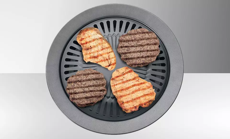 Smokeless Stovetop Barbecue Grill. Free Returns. - Primary Image