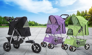 Foldable Wheel Pet Stroller