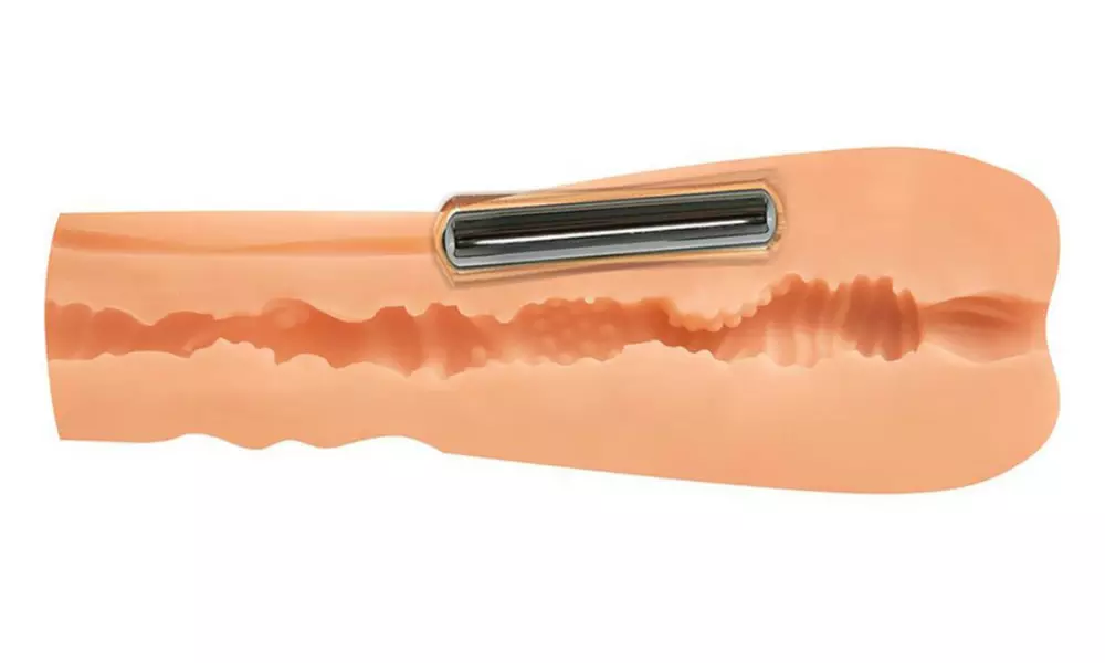 CyberSkin Celebrity Series Farrah's Deluxe Vibrating Vagina Stroker - Second Medium