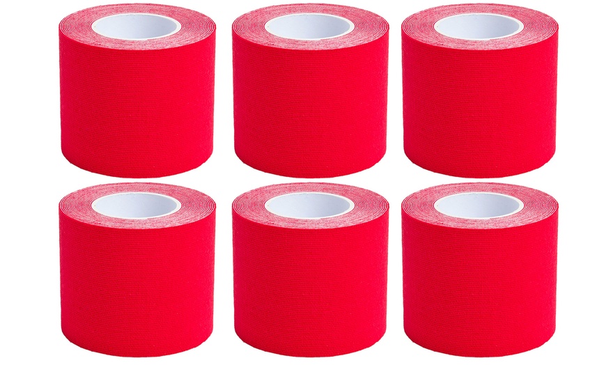 Image 24: One, Three or Six Rolls of Kinesiology Tapes