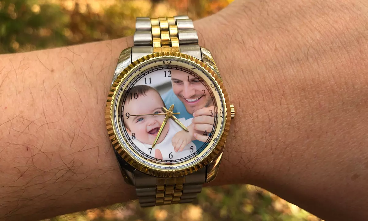 One Personalized Photo Watch from MailPix (62% Off) - Primary Image