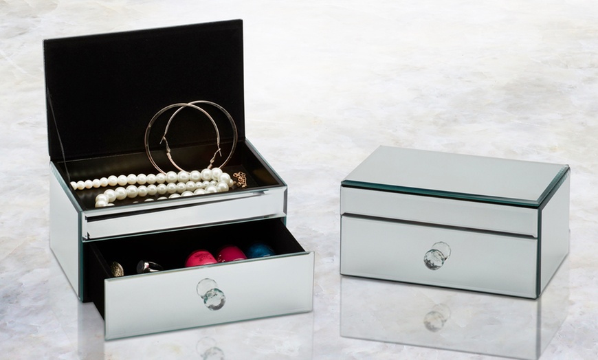 Image 3: Mirrored Jewellery Box Range