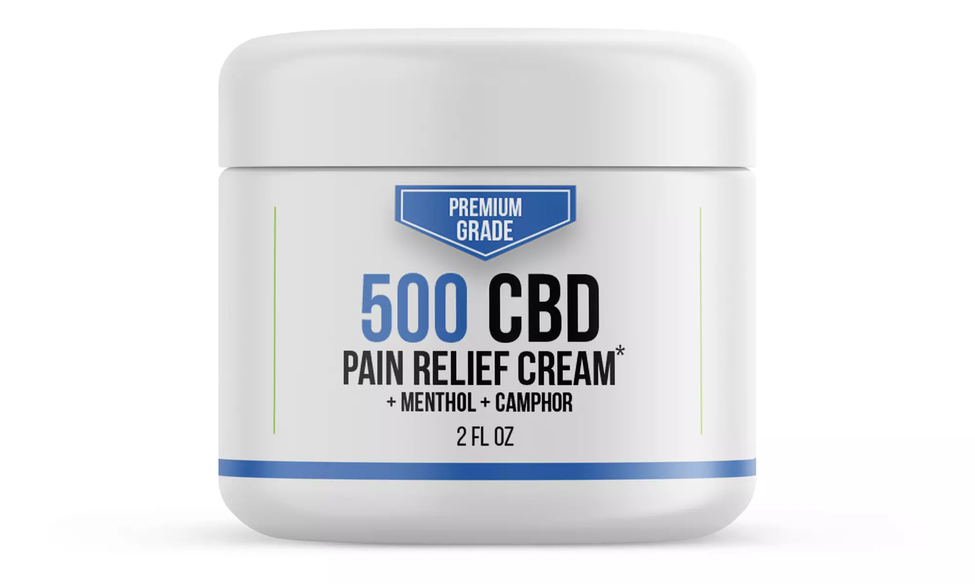CBD Pain Relief Cream with Menthol from Select Organics (250mg-1500mg)