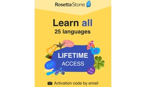 Up to 40% Off Rosetta Stone Subscription