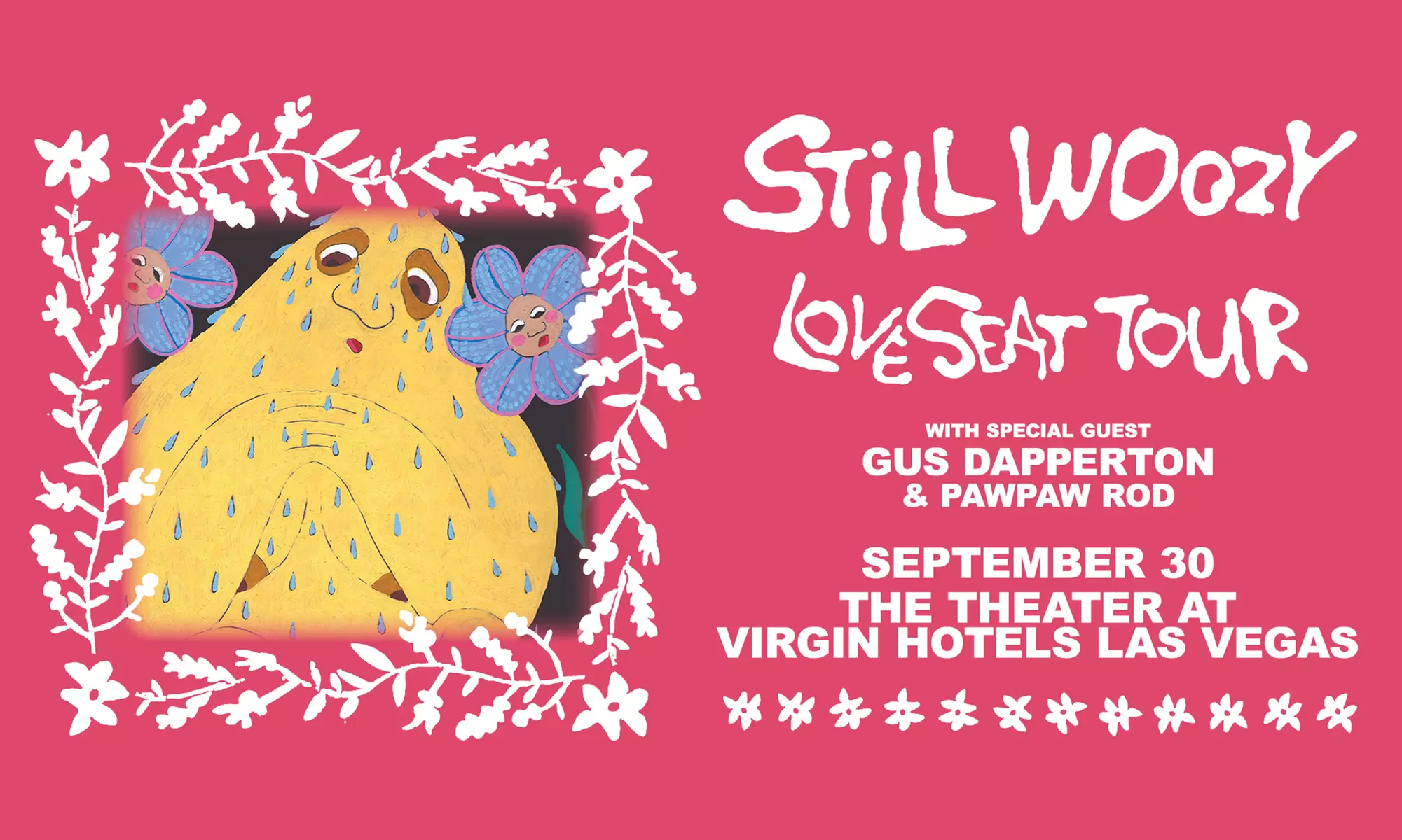 Still Woozy - Loveseat Tour with Gus Dapperton and Pawpaw Rod on September 30 at 8 p.m. - Primary Image