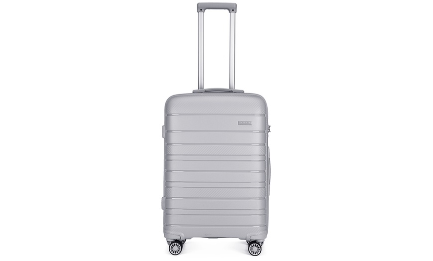 Image 22: Four Piece Travel Suitcase Set