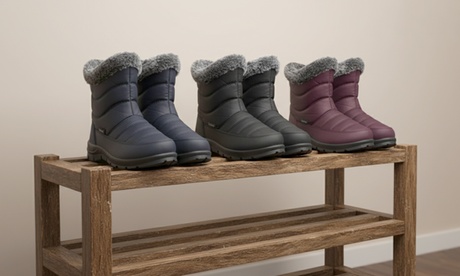 Cotswold Women's Purple Longleat Water-Resistant Wellingtons: /Uk 5