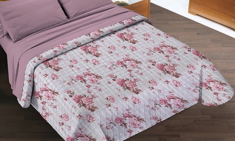 Trapuntino copriletto stampato disponibile in vari colori e vari modelli