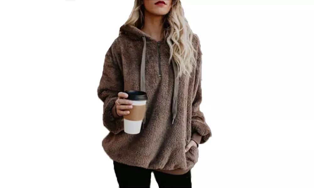 Leo Rosi Women's Fleece Hoodie. Plus Sizes Available. - Image 6