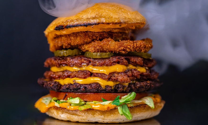 Image 1: Veganes Burger-Menü