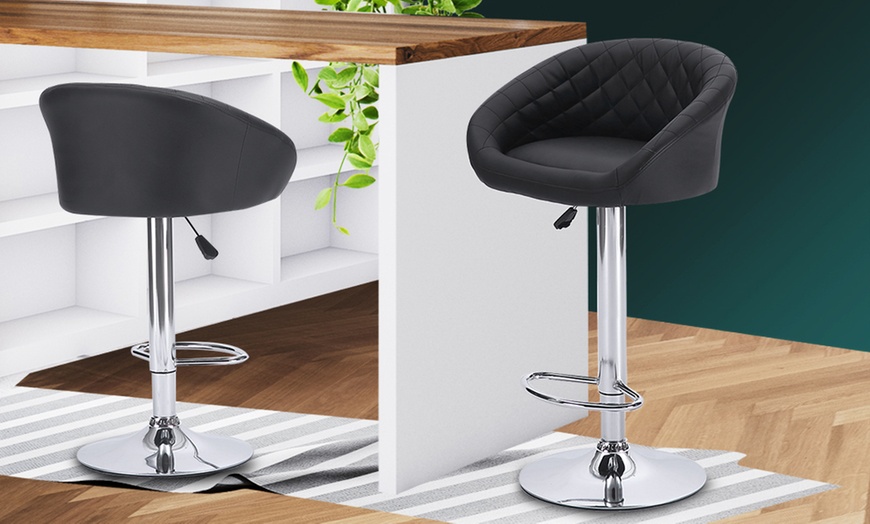 Image 13: Set of Two Bar Stools