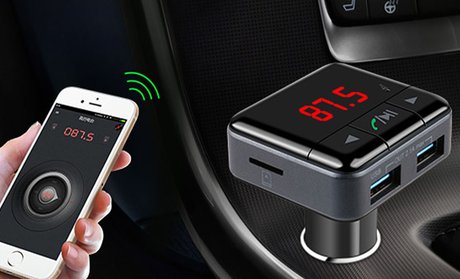 iSunnao Bluetooth FM Transmitter Car Kit