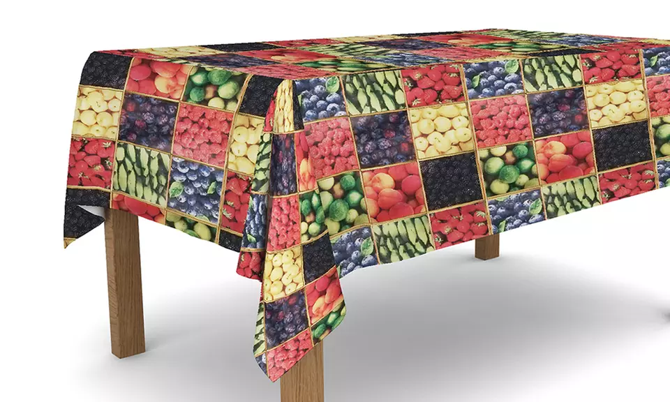 Tovaglia in Tela Cerata PVC Antimacchia per esterno e interno