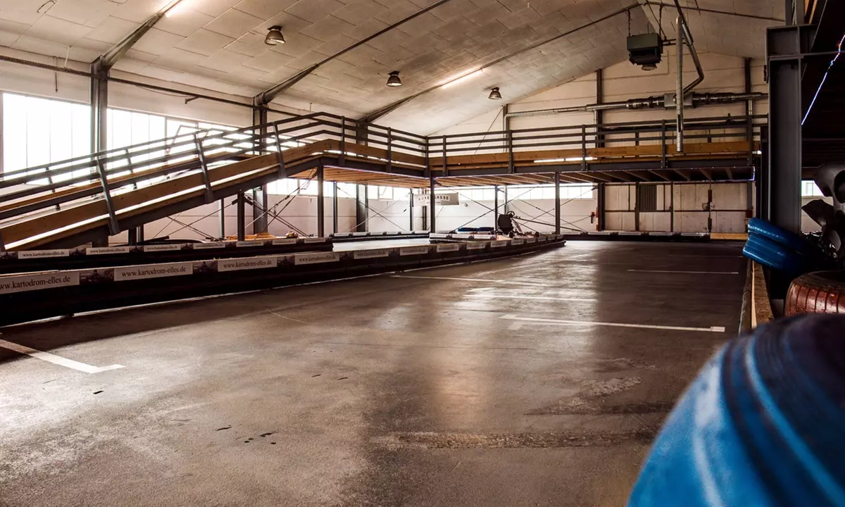 Indoor-Go-Kart-Rennen