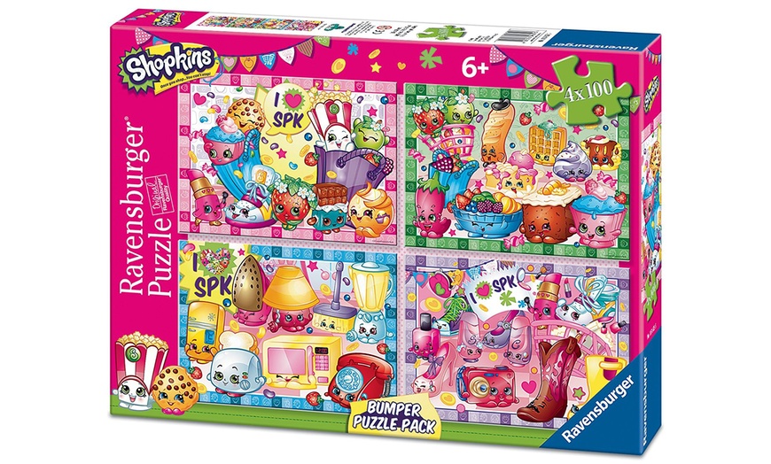 Image 1: Shopkins Jigsaw Puzzle Pack