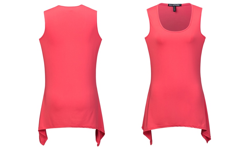 Image 5: Women's Dip Hem Vest Top