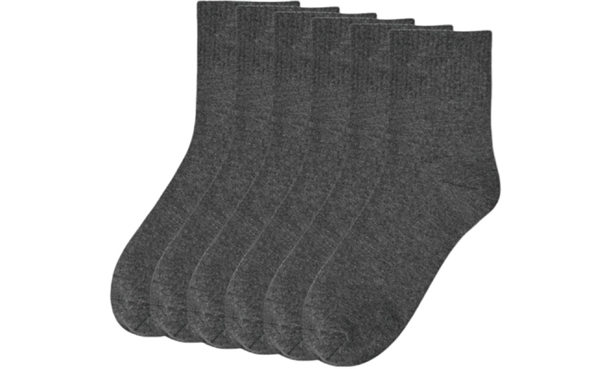 Image 8: 24-Pack of Bottom Up Men's Ankle Stretch Cotton Low Cut Sports Socks