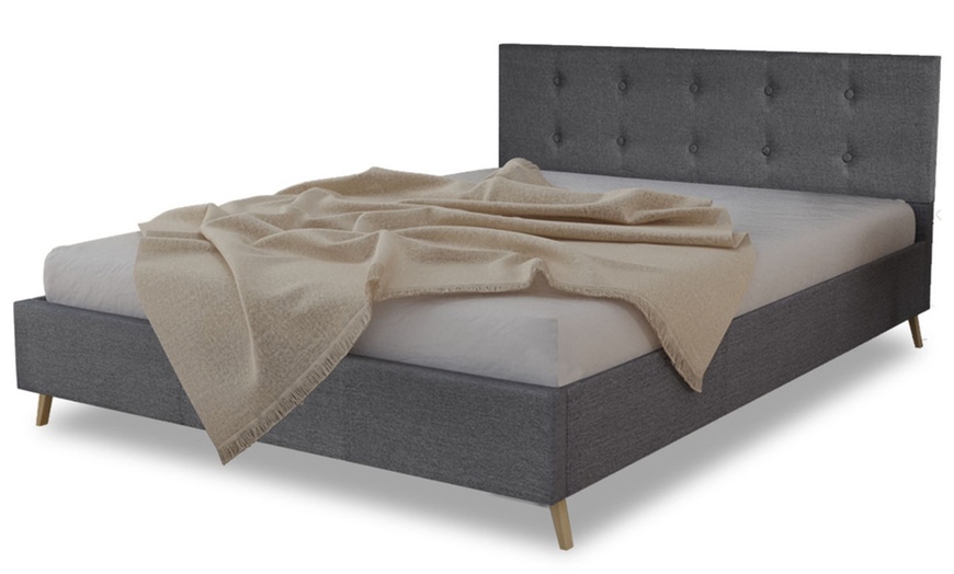 Image 6: Houten bed 140/180 x 200 cm