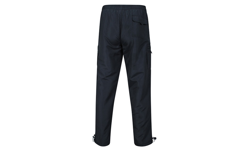 Image 9: Fleece Lined Combat Trousers