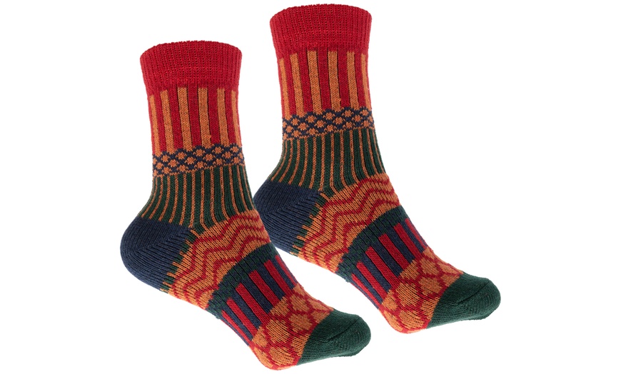 Image 6: Women's Patterned Winter Socks Five-Pack