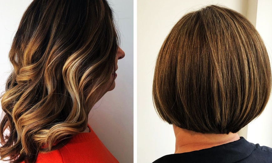 Image 1: Hair Wash, Cut, and Blow-Dry with A Luxurious Treatment