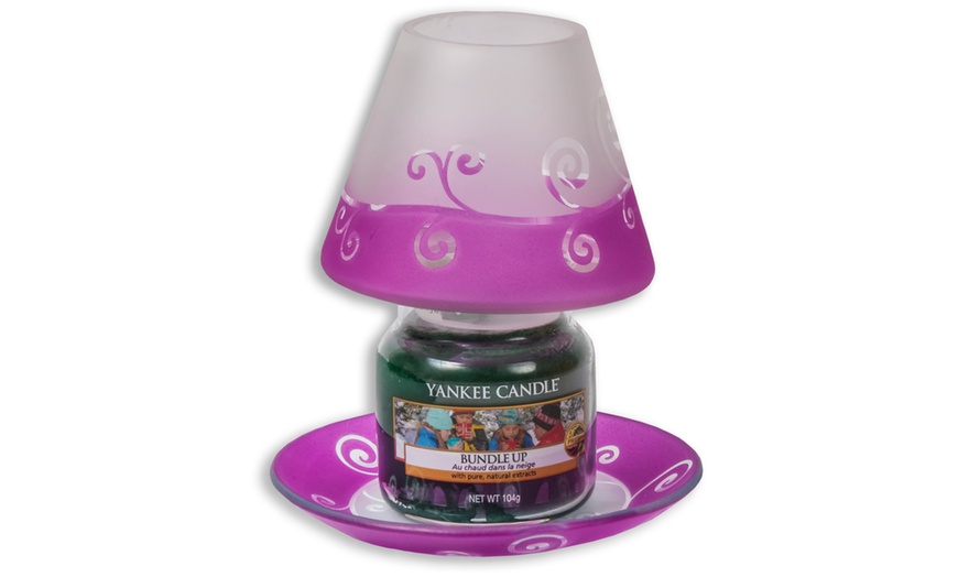 Image 2: Yankee Candle Shade with Jar