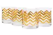 Posh Gold Deluxe Glass Set (4-Pc) - Second Medium