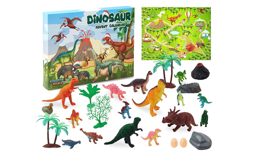 Image 1: Dinosaur Advent Calendar