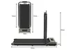 2-in-1 Foldable Treadmill with 0-6.25 MPH Speed in Various Colors - Second Medium