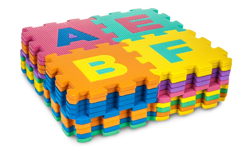 Image 2: 36-Piece Foam Alphabet Set