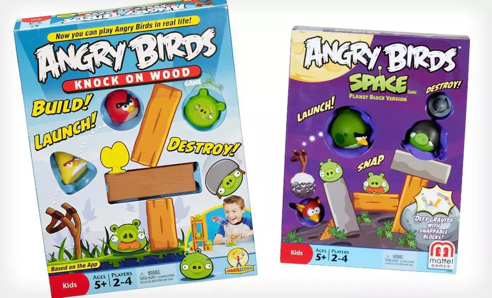 $17 for an "Angry Birds" Board Game ($19.99 List Price). Three Options Available. Free Shipping and Free Returns. - Second Medium