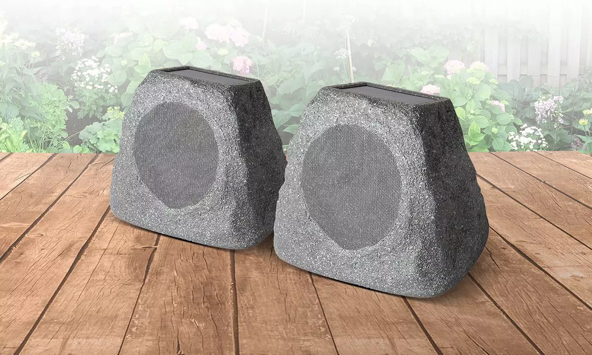 ION Audio Solar Stone Wireless Bluetooth Solar-Rechargeable Garden Speaker
 - Primary Image