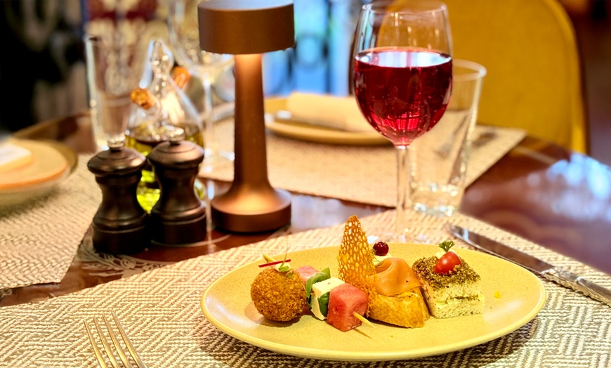 Image 2: Italian Canapés with 2 bottles of Grape / Bubbly for Two, Four, or Six
