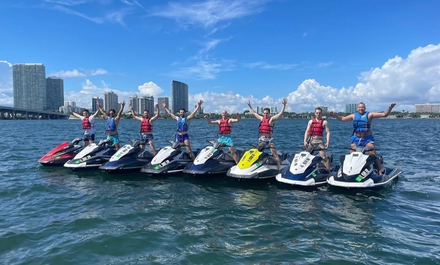 Image 2: 60-Min Jet Ski Ride in Miami Beach for 1 or 2 Riders