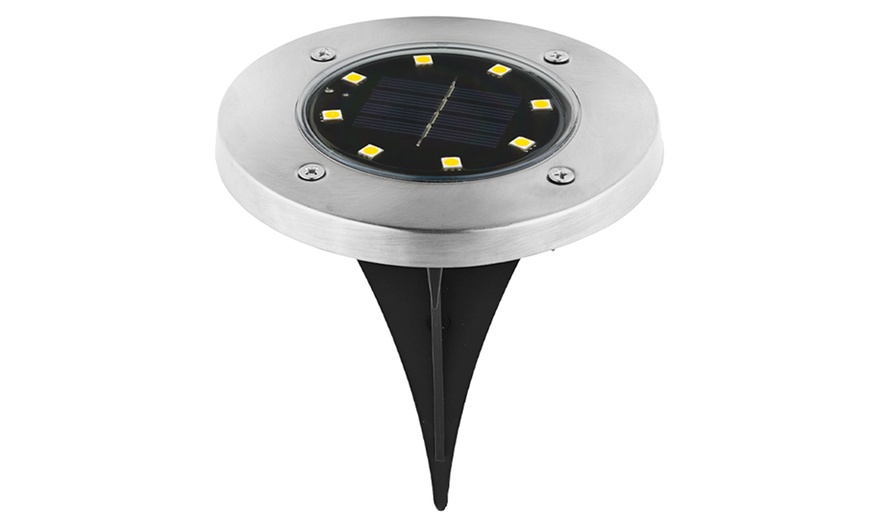 Image 4: Up to 16 Solar-Powered LED Ground Lights
