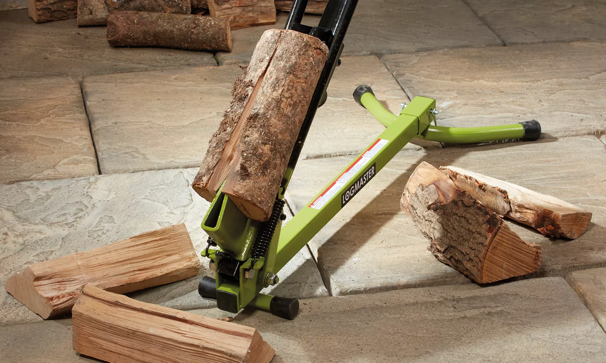 Log Master Foot Operated Log Splitter - Image 4