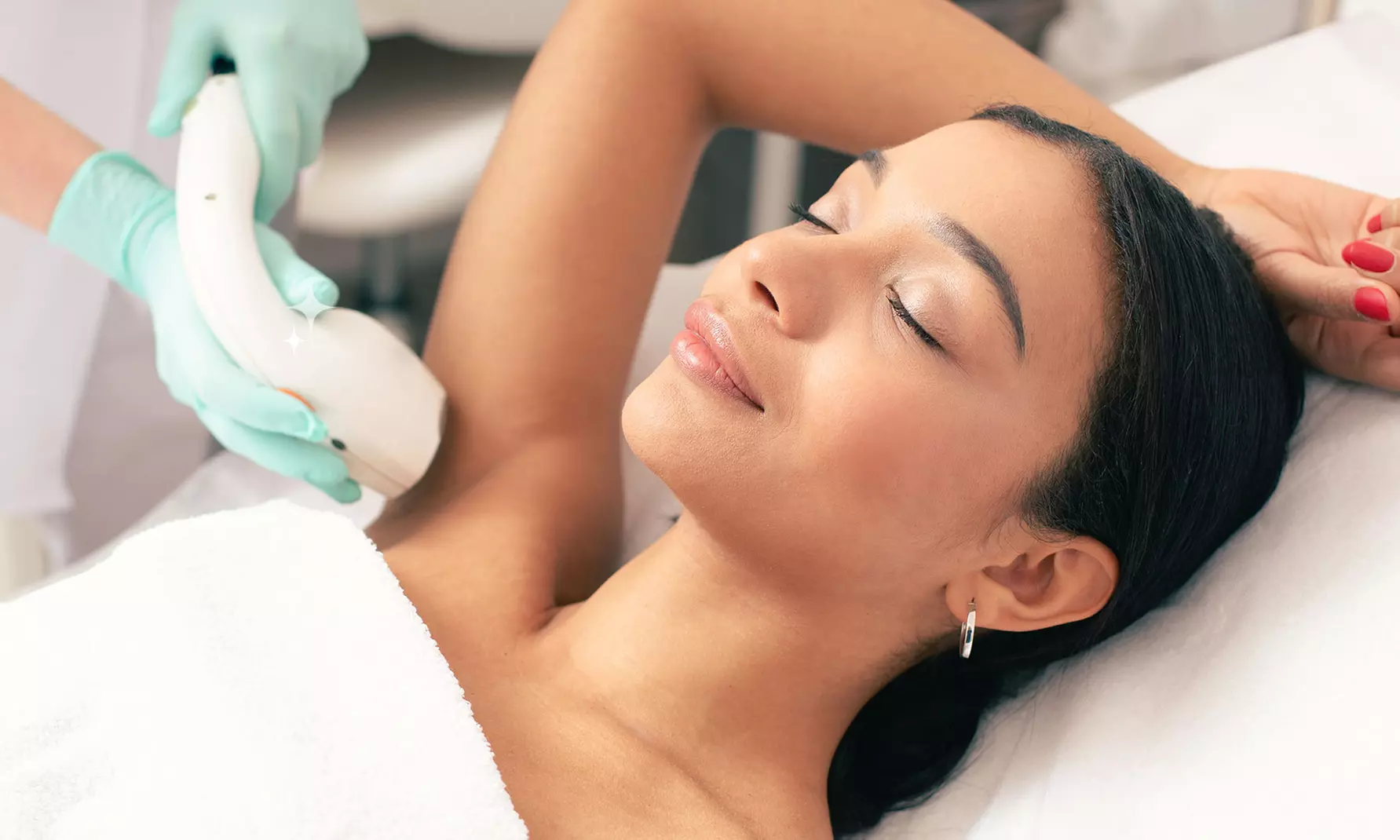 Six Laser Hair Removal: Lip, Chin, Underarms, Bikini, Brazilian