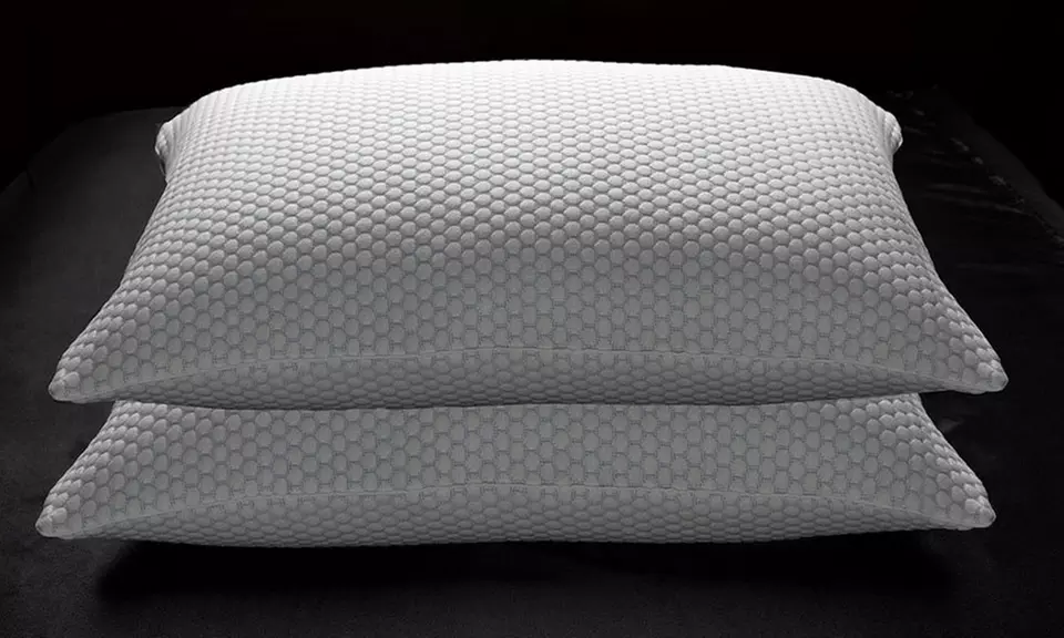 Exquisite Hotel Cool N' Comfort Gel Fiber Pillow with CoolMax Technology (2-Pack) - Primary Image