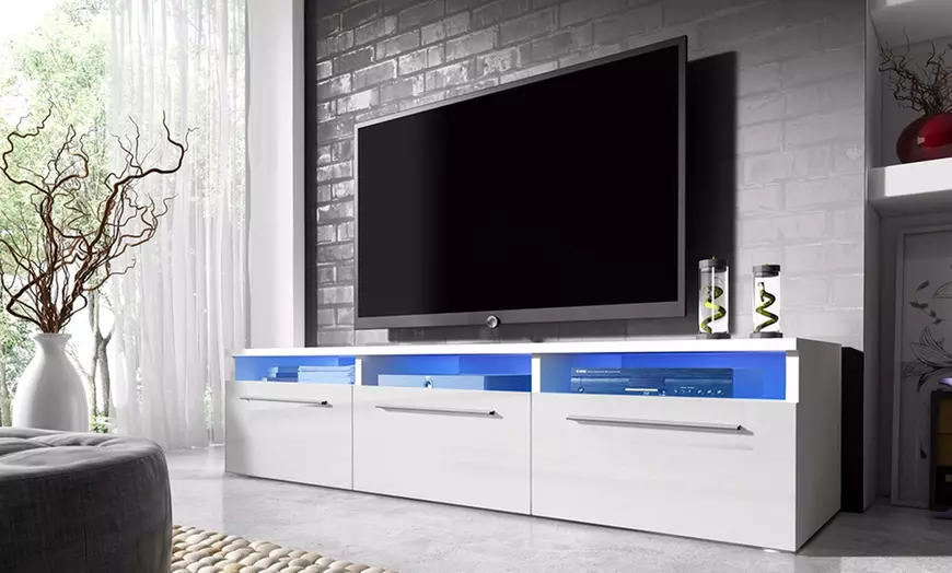 Image 3: LED tv-meubel in 4 kleuren