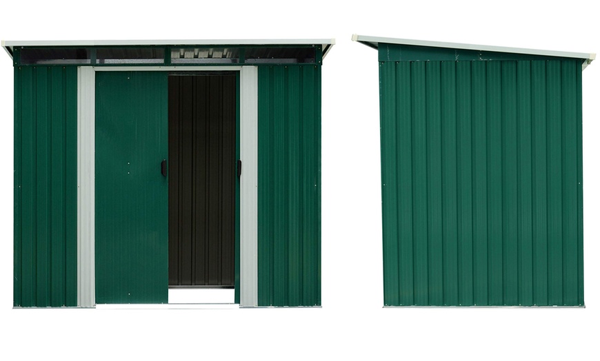 Image 51: Outsunny Lockable Garden Shed