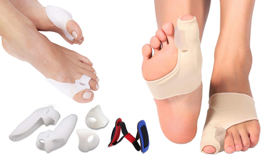 Image 1: Foot Care Bunion Support Kit