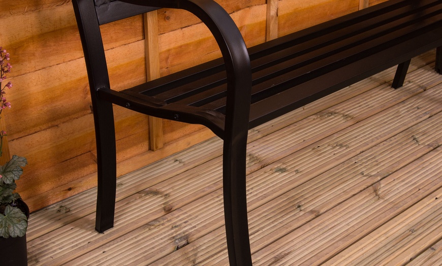 Image 33: Vida Designs Garden Bench