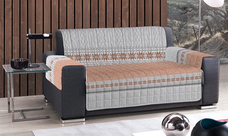 Copridivano antimacchia e idrorepellente, disponibile in 4 misure e varie fantasie