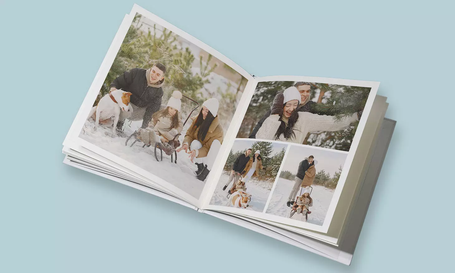 Hardcover-Fotobuch im A4-Format