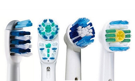 Pack de 4, 8, 12 ou 16 têtes de remplacement de brosse à dents compatibles Oral-B