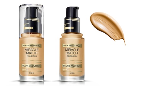 2 fondotinta Miracle Match Max Factor color sabbia